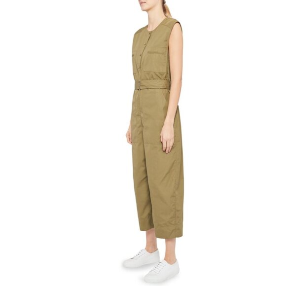 Theory Cargo Jumpsuit (Fox Olive, P) - Picture 6 of 6